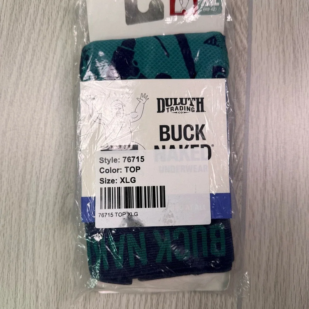 Duluth Trading Co Teal and Navy Boxer Briefs